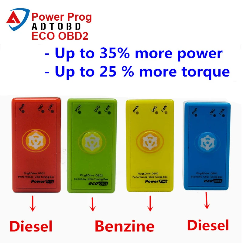 

Newest Power Prog Chip Tuning Box For Diesel/Benzine Cars Powerprog Better Than Nitroobd2 & ECOOBD2 Nitro OBD2 CNP Free ship