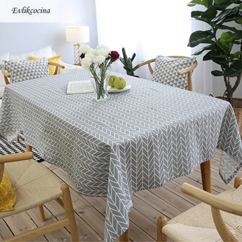 

Free Shipping Gray Arrows Tablecloth Home/Hotel/Diner Table Cover Mantel De Mesa Multifunction Printed flax Covered Cloth Nappe