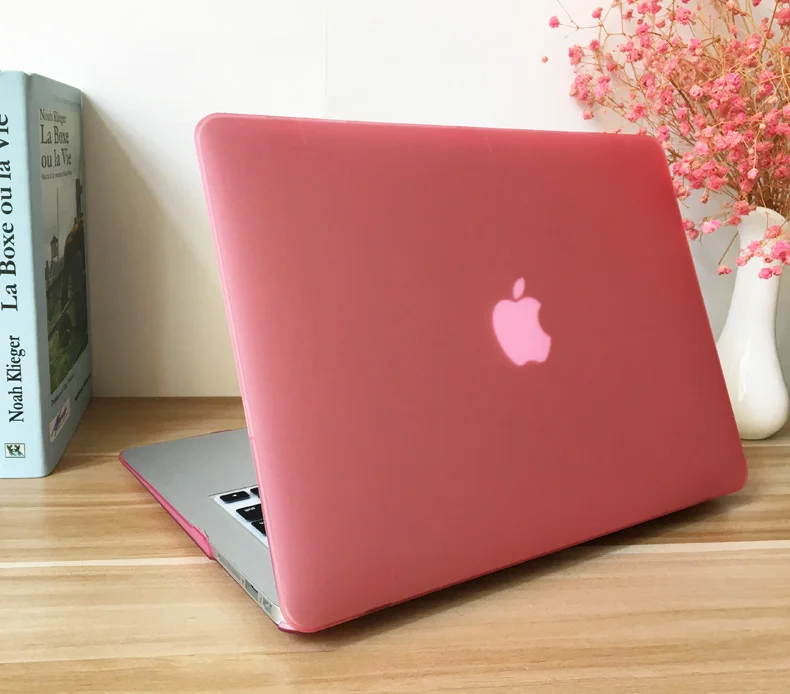 Новый матовый Жесткий Чехол для ноутбука + чехол клавиатуры Macbook Pro Retina 12 13 15 Air 11