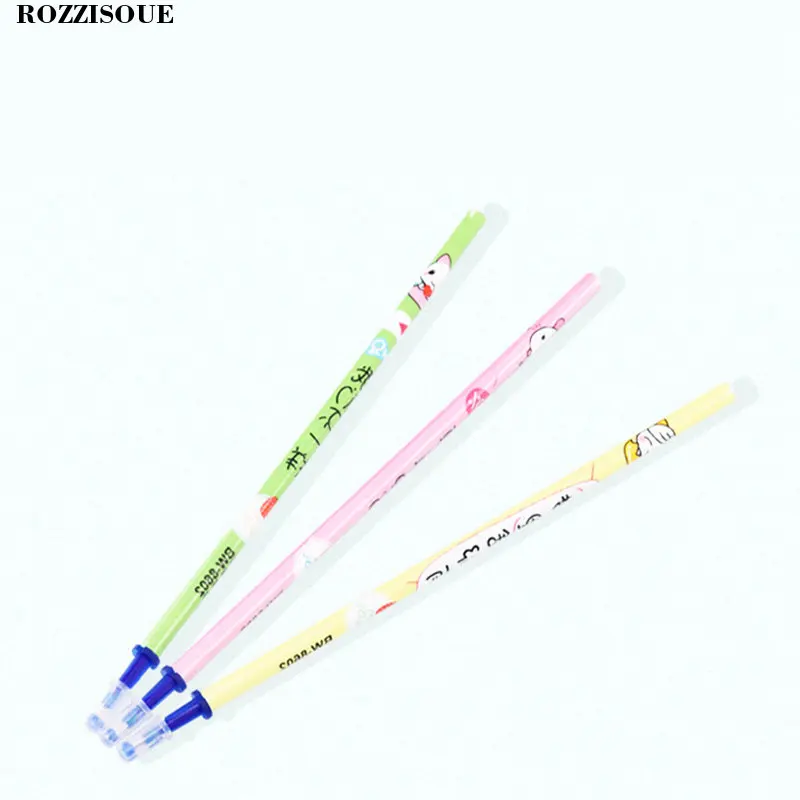 

Wholesale Cute Wiping Pen Refills 20pcs / Lot Needle Style 0.5mm Nib After The Heat Refills Painting Pen Refills School Student