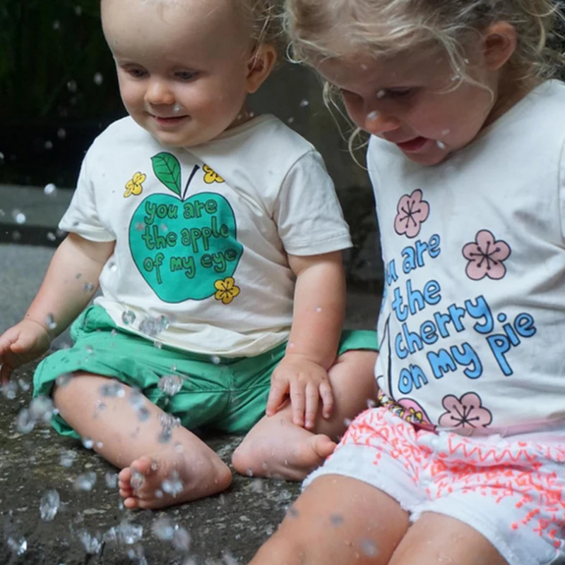 oversized t shirt	 2022 Boy Girls Short Sleeve T-shirt Baby CartoonPrinting Tee Tops Children Cotton Clothes For Summer Kids Costume For Girls Cute top T-Shirts