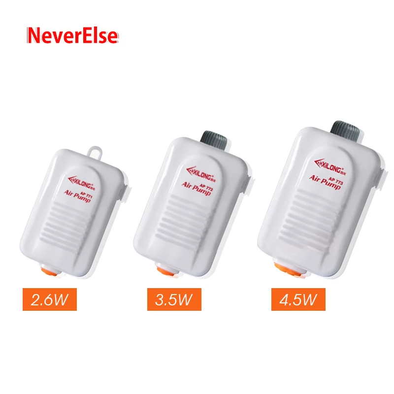 

Fish Tank Air Pump Compressor Add Increase Oxygen Single/Double Outlet Air Stone Tube Adjustable Air Flow Aquarium Oxygen Pump