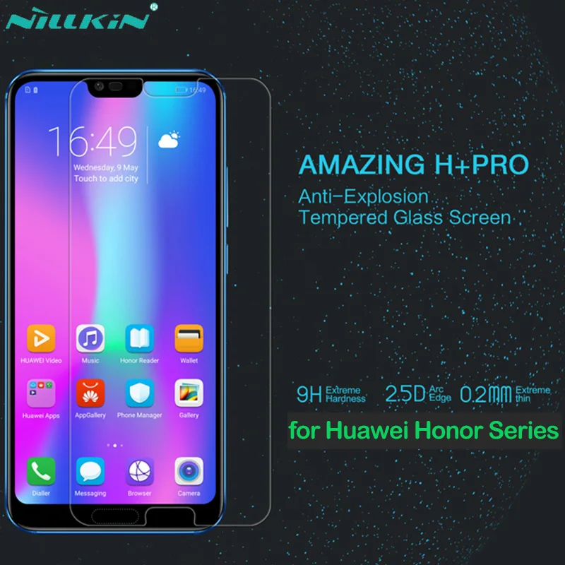 Nillkin Amazing H+PRO Tempered Glass Film for Huawei Honor 9 10 Play Note 10 Screen Protector Anti-Explosion Protective Film
