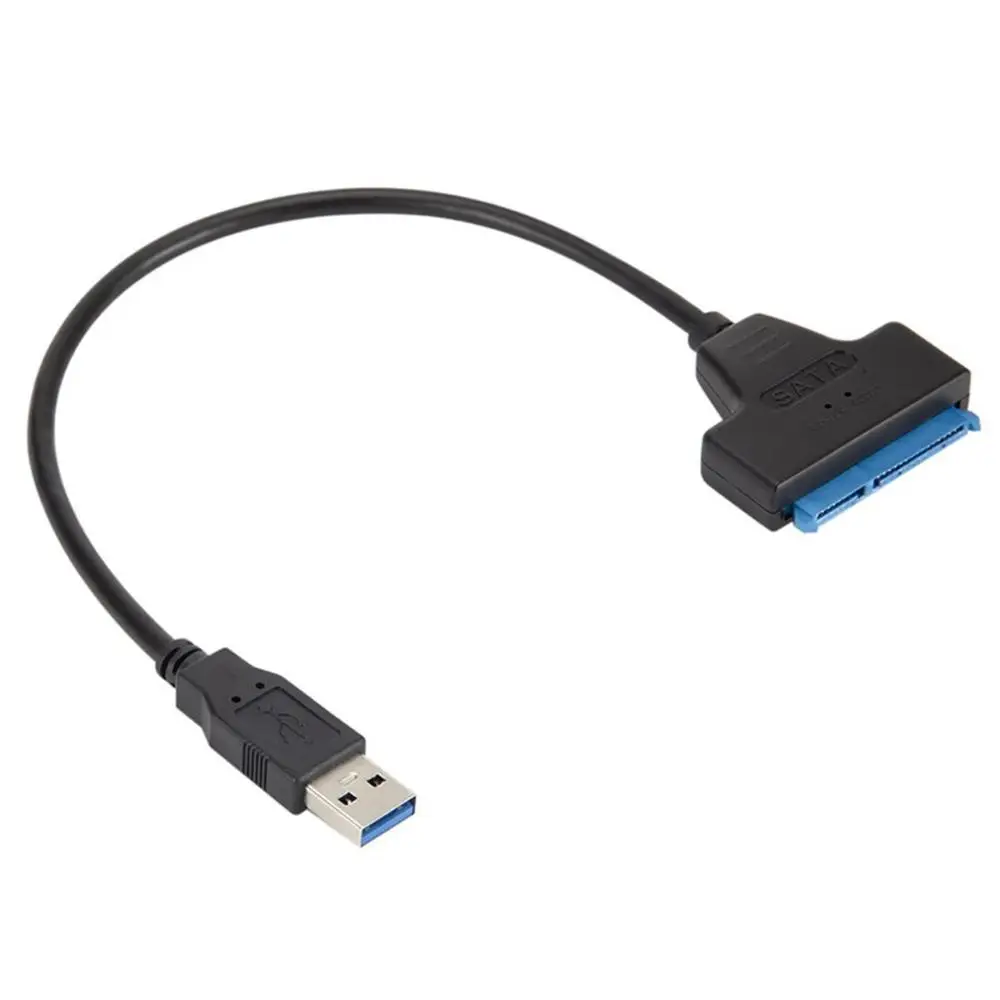 USB 3,0 Sata кабель 3 Sata кабель к USB 3,0 адаптер до 6 Гбит/с Поддержка 2,5 дюймов внешний HDD SSD жесткий диск 22 контактный кабель