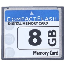 Белая и синяя профессиональная карта памяти 8GB Compact Flash