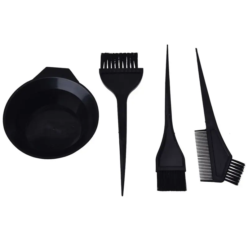 

Hair Color Dye Bowl Comb Brushes Tool Kit Set Tint Coloring