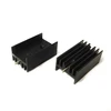 10 Pcs 21x15x11mm Black Aluminum Heat Sink for TO-220 Mosfet Transistors ► Photo 3/6