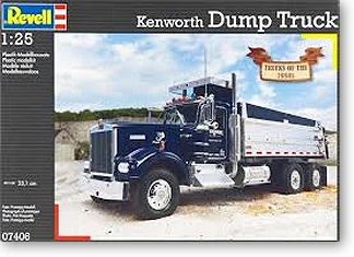 

1/24 USA Kenworth Dump Truck 07406