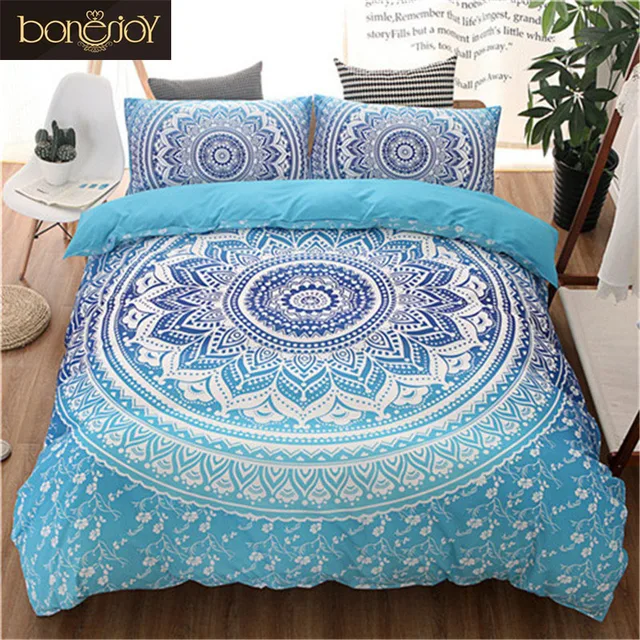 blue black purple color bedding kit for adult bedroom full queen