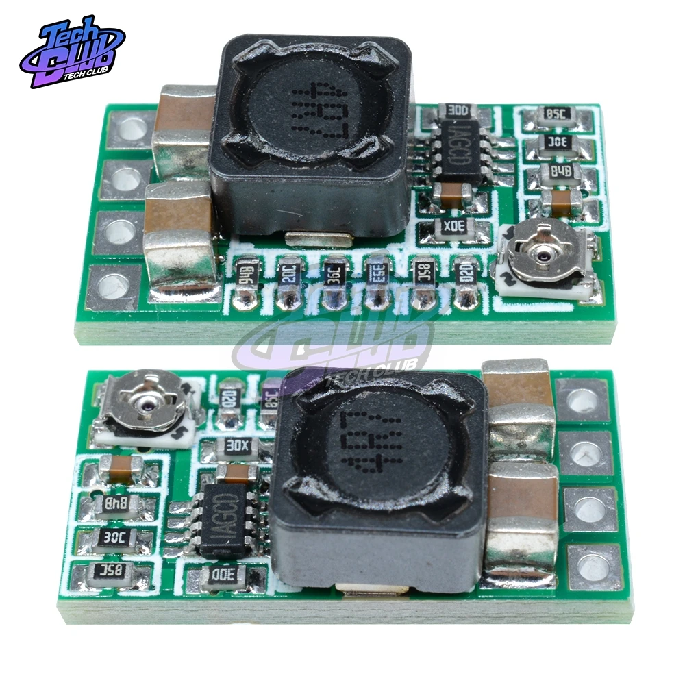 Mini DC 12 24V to 5V 3A понижающий модуль питания преобразователь напряжения регулируемый