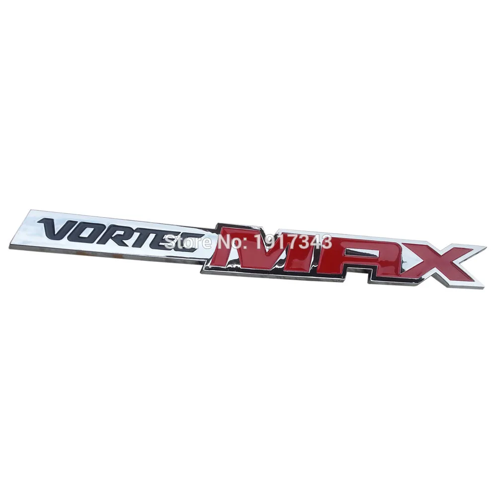 2pcs/lot Chrome ABS Plastic 3D Vortec MAX Emblem Car Sticker Badge Nameplate For Chevrolet Silverado |