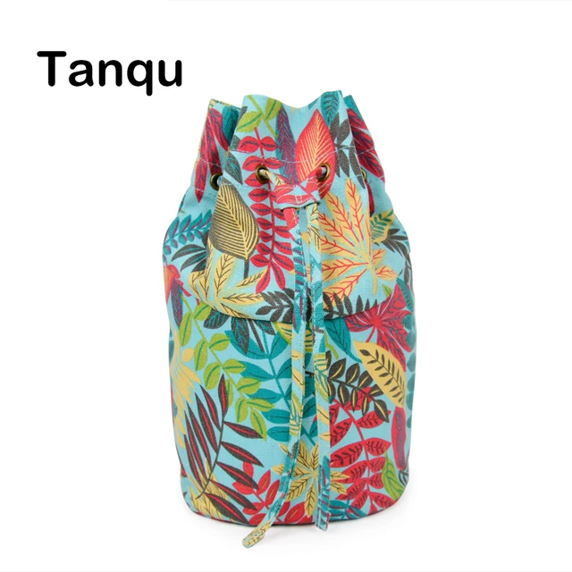 Tanqu New Fl Drawstring With Buckle Canvas Fabric Inner Pocket Tanqu New Fl Drawstring With Buckle Canvas Fabric Inner Pocket Lining For Obasket Obag Handbag Insert