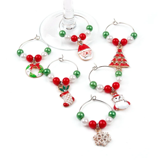 Merry Christmas Decor For Home 2019 Christmas Bottle Cover Wine Glass Charm Christmas Gift Decor Noel 2019 New Year Gift 2020 30 Merry Christmas Decor For Home 2019 Christmas Bottle Cover Wine Glass Charm Christmas Gift Decor Noel 2019 New Year Gift 2020 30