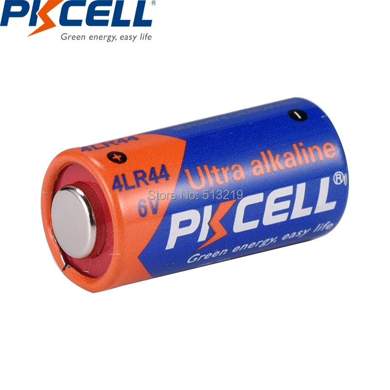Аккумуляторные щелочные батареи PKCELL 4LR44 6 в 40 шт. 4A76 A544V 4034PX PX28A L1325 4AG13 544 для
