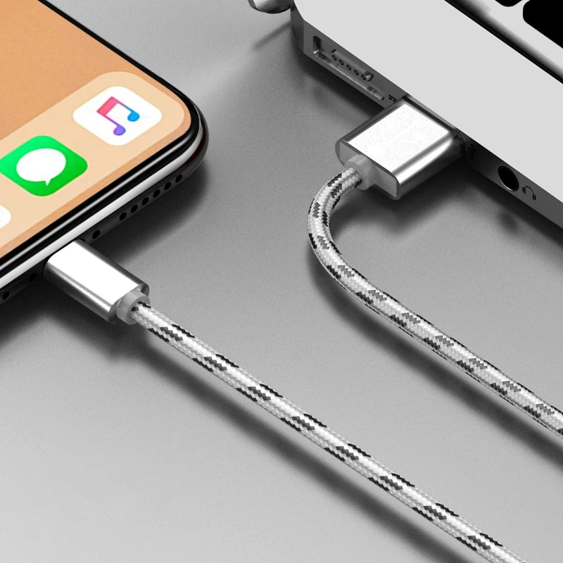 Micro USB кабель 3A Быстрая зарядка Microusb зарядное устройство нейлоновый шнур для samsung huawei Xiaomi LG Andriod Microusb Кабели для мобильных телефонов