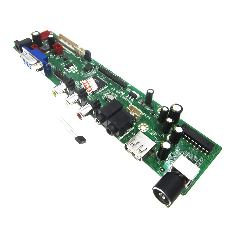 V29 Universal LCD TV Controller Board TV Motherboard VGA//AV//TV//USB DC 12V