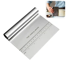 1 шт. скребок для теста для пиццы из нержавеющей стали резак инструменты для выпекания помадка украшения торта инструменты кухонные аксессуары