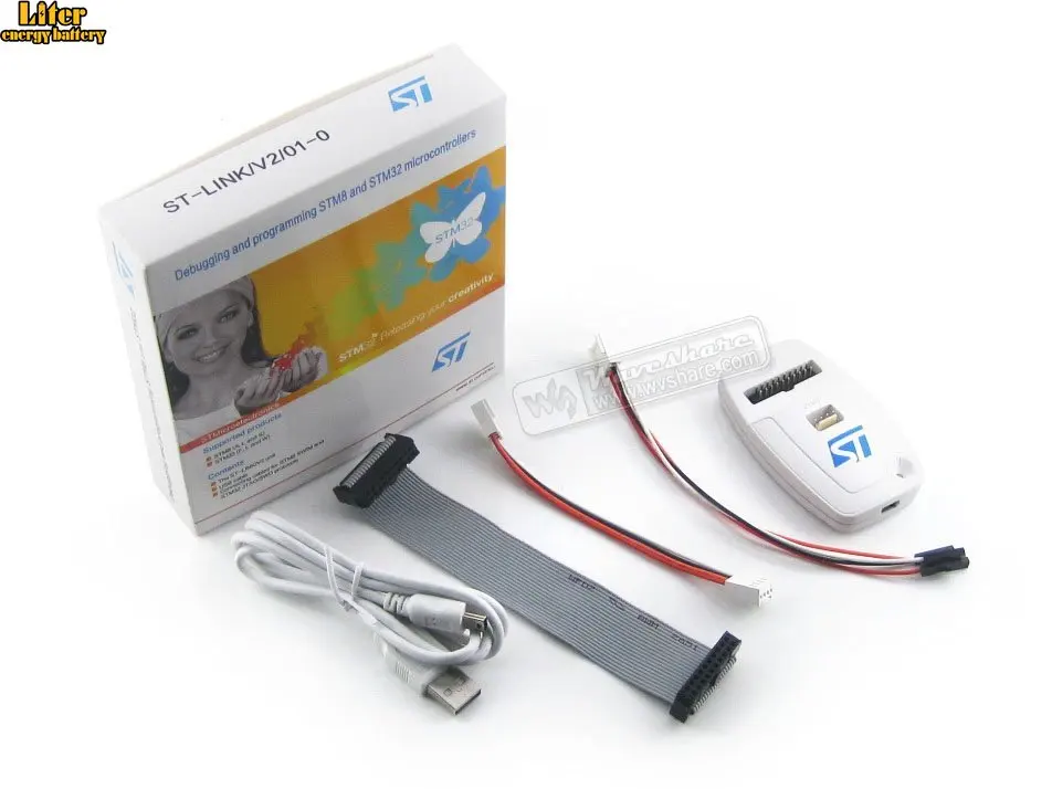 ST Link V2 Stlink St STM32 STM8 MCU USB JTAG встроенный отладчик/программист/эмулятор = LINK/V2