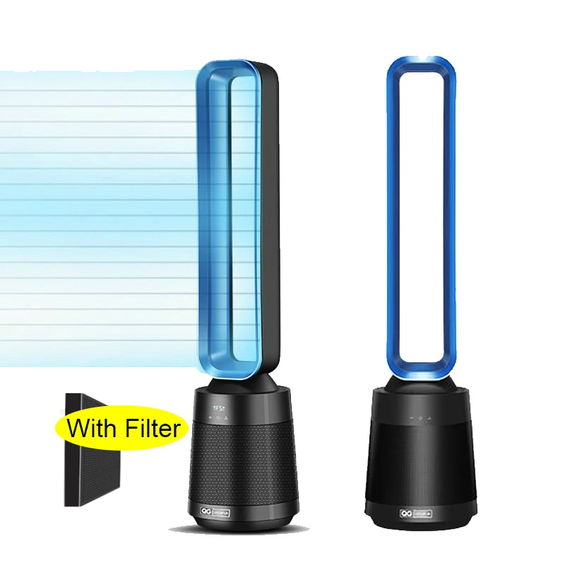 

High Quality Bladeless Fan with Air Purification Filter Portable Leafless Fans Tower Fan Air Purifier Fan Air Freshener for Home