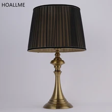 Креативные европейские настольные лампы для спальни, прикроватные светильники Abajur Sala, Светильники для гостиной, гостиной, тканевая лампа, абажур
