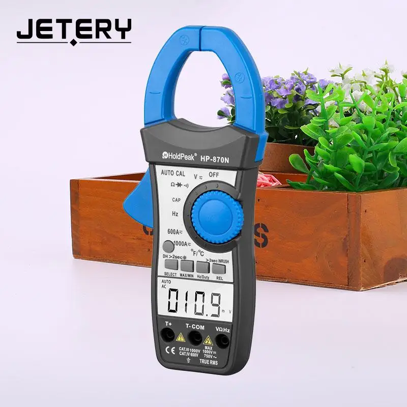 

HP-870N Digital Clamp Meter Capacitance Multimeter Diode Tester Diagnostic Tool