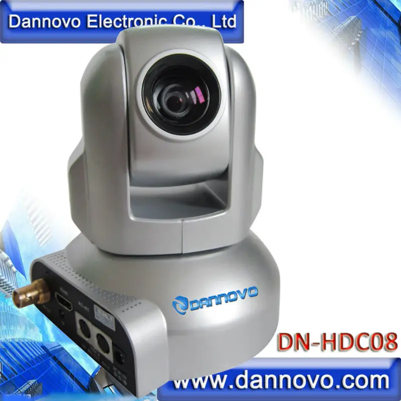 Free Shipping DANNOVO HD-SDI HDMI 1080P China 10x Zoom Video Conference Camera,VISCA,PELCO-D,RS-232,Rs-485(DN-HDC08)