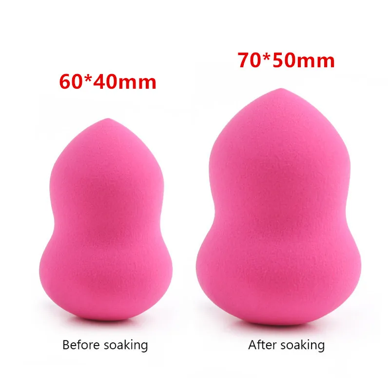 

Makeup Sponge puff 60*40mm Non Latex Can Change bigger Foundation Soft Sponge calabash Shape Cosmetic Puff Smooth Powder Puff