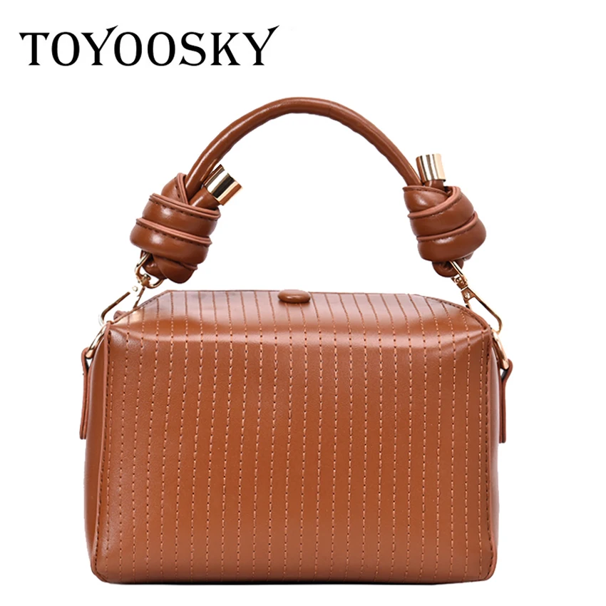 TOYOOSKY أزياء النساء حقائب بو الجلود موضوع اليد حقيبة الأعلى مقبض Crossbody حقيبة حقيبة كتف سيدة بسيطة نمط حقائب اليد TOYOOSKY أزياء النساء حقائب بو الجلود موضوع اليد حقيبة الأعلى مقبض Crossbody حقيبة حقيبة كتف سيدة بسيطة نمط حقائب اليد