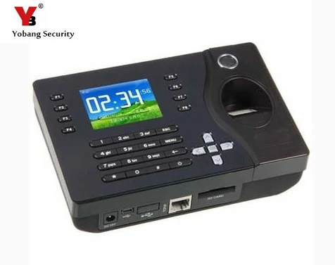 YobangSecurity Biometric Fingerprint Employee Attendance Machine 2.4Inch TFT USB Fingerprint Scanner ID Card Time Clocker TCP/IP YobangSecurity Biometric Fingerprint Employee Attendance Machine 2.4Inch TFT USB Fingerprint Scanner ID Card Time Clocker TCP/IP