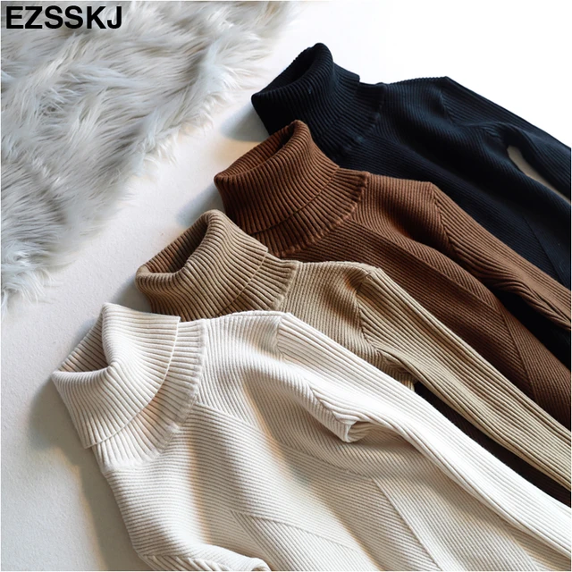 Szykowna jesienna zima gruby sweter swetry damskie z długim rękawem casual ciepły podstawowy sweter z golfem kobiece dzianinowe swetry top tanie i dobre opinie Ezsskj Cotton Kaszmiru Grube Kobiety Komputery dzianiny Pełna Stałe Brak REGULAR Na co dzień NONE Warm Sweater Fashion Szykowna jesienna zima gruby sweter swetry damskie z długim rękawem casual ciepły podstawowy sweter z golfem kobiece dzianinowe swetry top tanie i dobre opinie Ezsskj Cotton Kaszmiru Grube Kobiety Komputery dzianiny Pełna Stałe Brak REGULAR Na co dzień NONE Warm Sweater Fashion