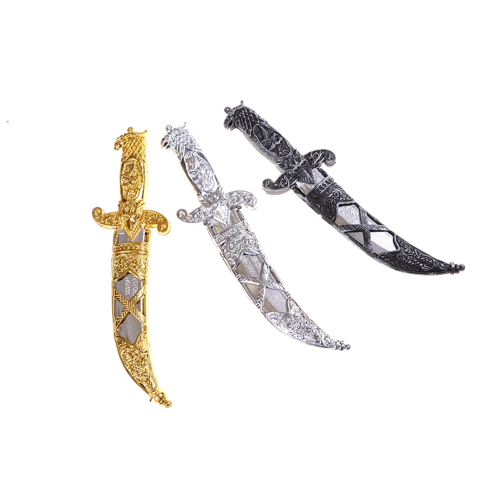 Новейшие 1 шт. пластиковые мечи 7-B принадлежности для Хэллоуина игрушечный меч маленький нож Феникс игрушка Пираты кинжалы для детей 22*6 см