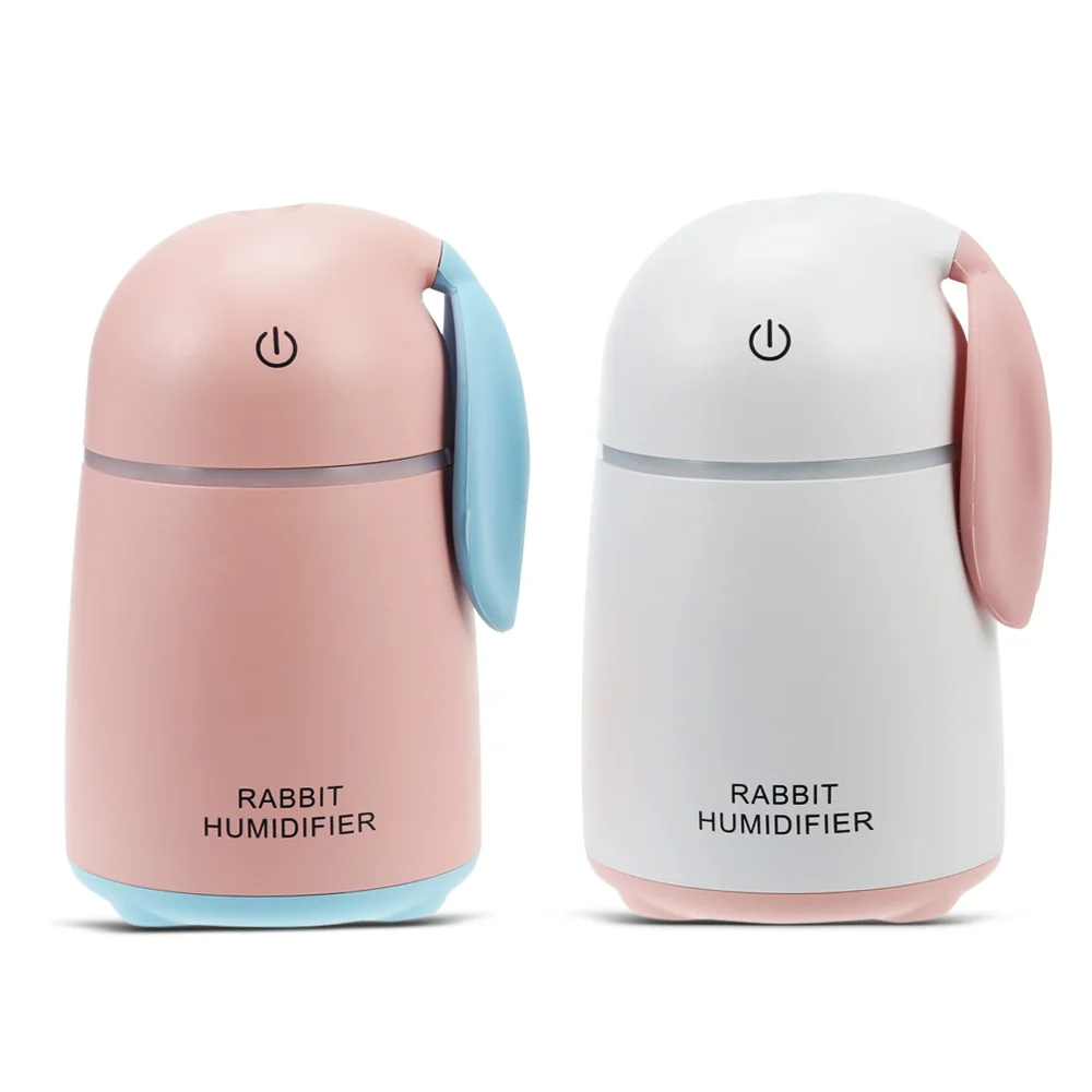 

Ultrasonic Air Humidifier USB Aroma Oil Diffuser Cute Shape Home Office Freshener Mist Sprayer Air Purifier Desktop Atomizer
