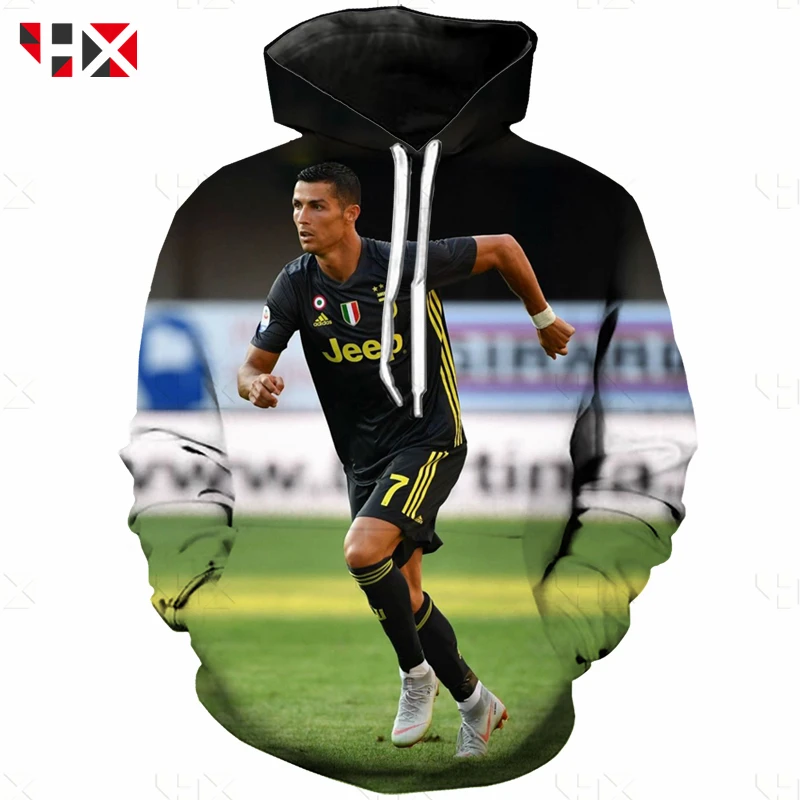 

HX New Cristiano Ronaldo 3D Print T Shirt/Sweatshirt/Hoodie Unisex King Of The Champions League Harajuku Style Hot Sale Tops A26