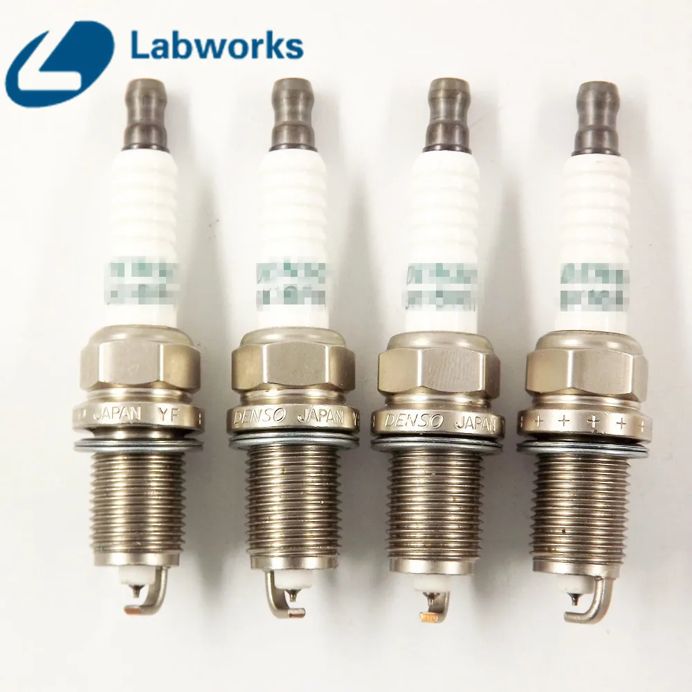 New 4PCS SPARK PLUGS FOR TOYOTA COROLLA IRIDIUM 2000 2008 1ZZFE 90080