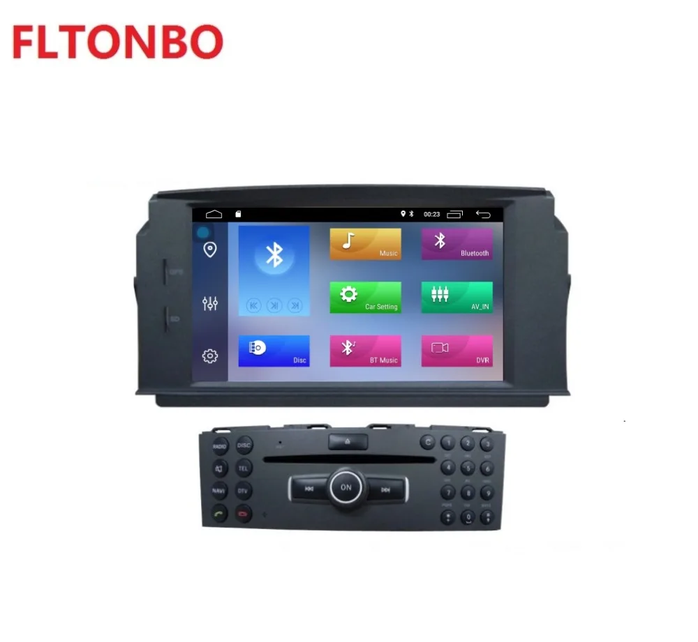 Flash Deal 6.2 inch 4GB RAM 32GB ROM android 8.0 car gps navigation for Mercedes Benz C200 C180 W204 2007 2008 2009 2010 2