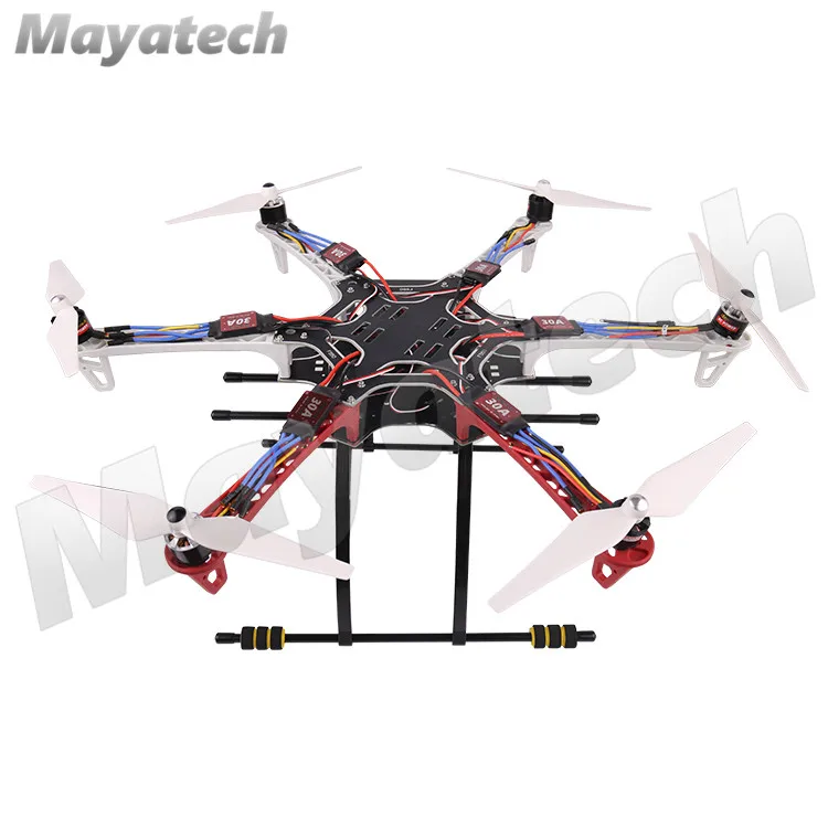 FPV F550 Hexa Frame Arm HexaCopter PCB с шасси Gimbal Защитная батарея Plate для квадрокоптера Flamewheel