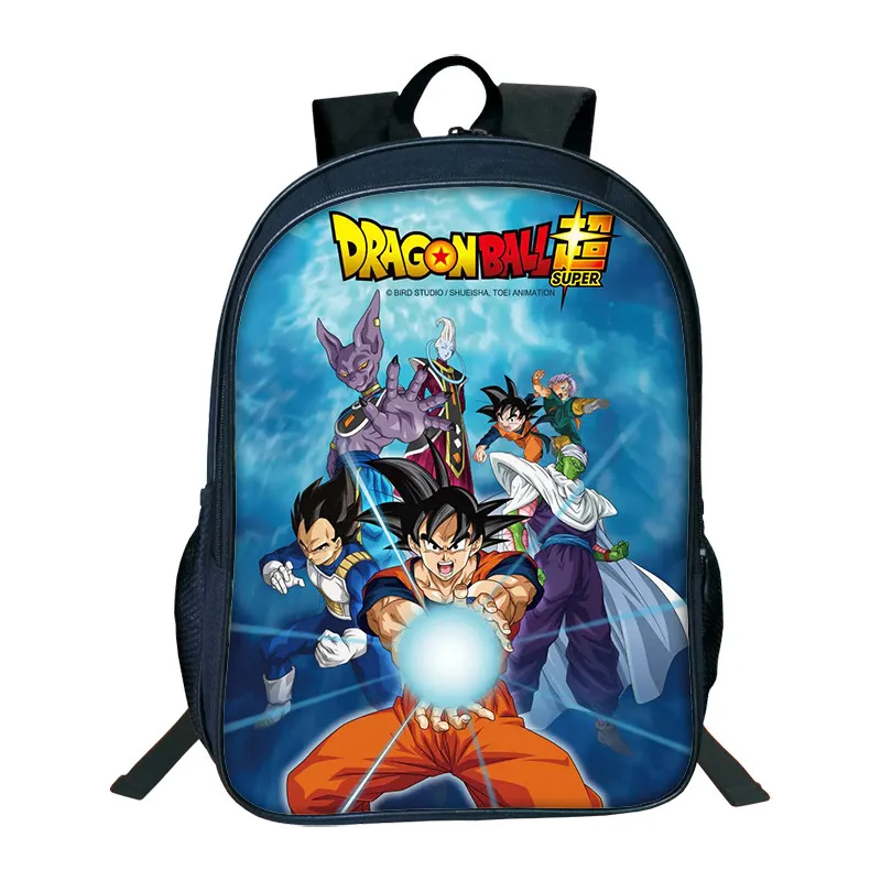 

16 Inch Big Capacity Bags For Teenagers Dragon Ball Backpack Super Saiyan Children School Bags For Boys Girls Dragon Ball Bag