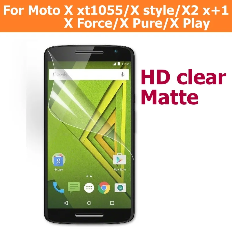 Матовая пленка против царапин и глянцевая для Moto rala X xt1055/X Style/X2 x + 1 /moto Force/Pure/Play xt1561