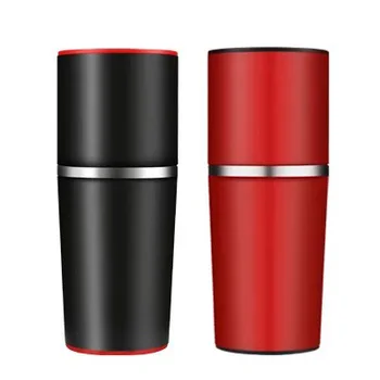 

Manual Coffee Grinder Hand Pressure Portable Espresso Maker mini Outdoor Travel Black Coffee Pressing machine Bottle Pot