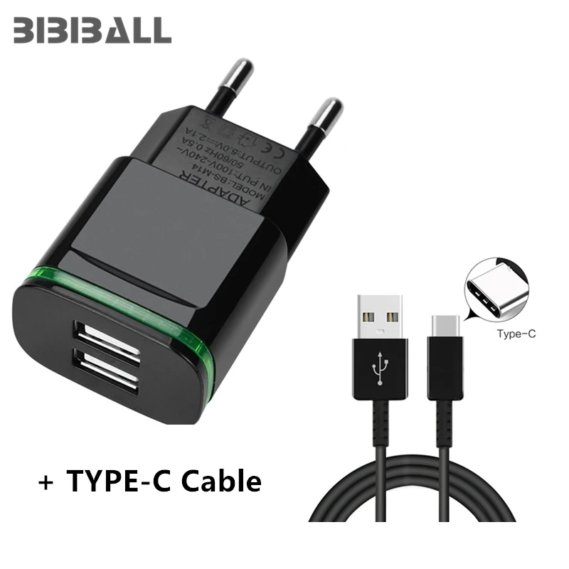 

USB C 3.1 Fast Charger USB + 5V 2.1A LED adapter for Lenovo Yoga Tab 3 Plus 10.1 Tablet Honor 9 V9 Play V10 V8 Honor 8 9 Magic