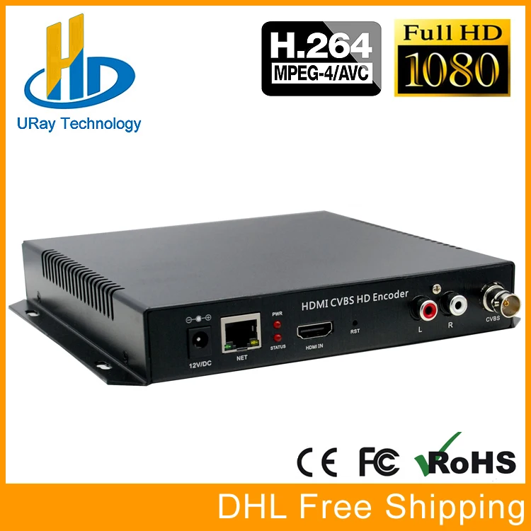 DHL Free Shipping MPEG4 HDMI + CVBS /Composite /BNC + R /L Audio Video Audio Encoder H.264 IPTV HD Live Streaming Encoder DHL Free Shipping MPEG4 HDMI + CVBS /Composite /BNC + R /L Audio Video Audio Encoder H.264 IPTV HD Live Streaming Encoder