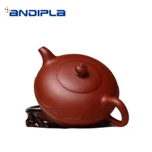 270 мл аутентичный китайский чайник для заварки чая Фиолетовый Глиняный заварочный чайник для дома посуда для напитков здоровье НЕОБРАБОТАННАЯ руда Цин шуй грязевой горшок Zisha черный чай пуэр чайник подарки