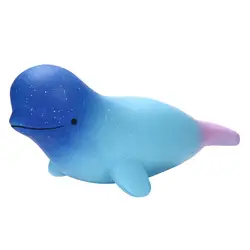 Мягкая Милая галактика игрушка Дельфин медленно поднимающиеся фрукты ароматизированные игрушки для снятия стресса 7,11