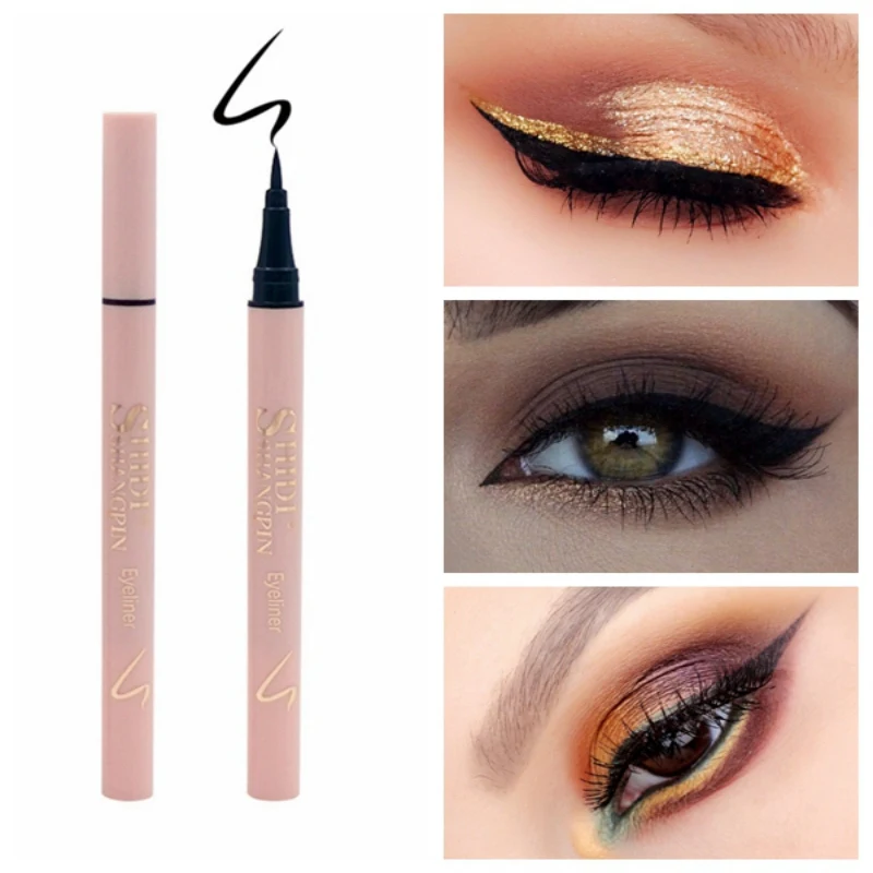 1PC Black Eyeliner Best Waterproof Liquid Eye liner Pen High Pigment & Long Lasting Makeup Eyeliner 1PC Black Eyeliner Best Waterproof Liquid Eye liner Pen High Pigment & Long Lasting Makeup Eyeliner