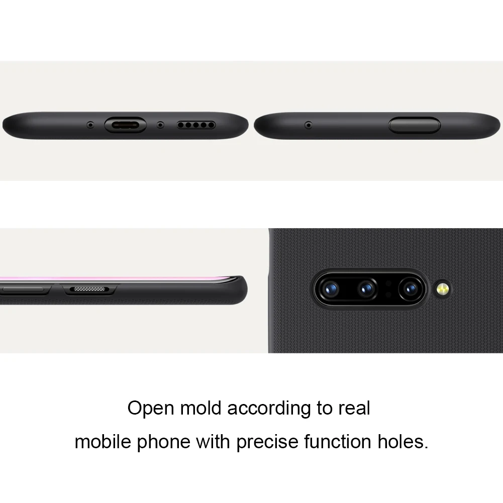 OnePlus 7 Pro чехол Nillkin матовый щит жесткая задняя крышка из ПК чехол для OnePlus 7 One Plus 7T Pro Подарочный держатель для телефона