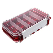 Чехол для рыбалки с двойным слоем прозрачной сетки отсек для хранения портативный водонепроницаемый приманки Крючки Органайзер снасти доступ