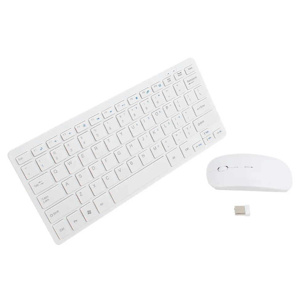

Ultimate Wireless 2.4GHz Mini Keyboard and Mouse Combo Set for Laptop iMac Macbook 8.13