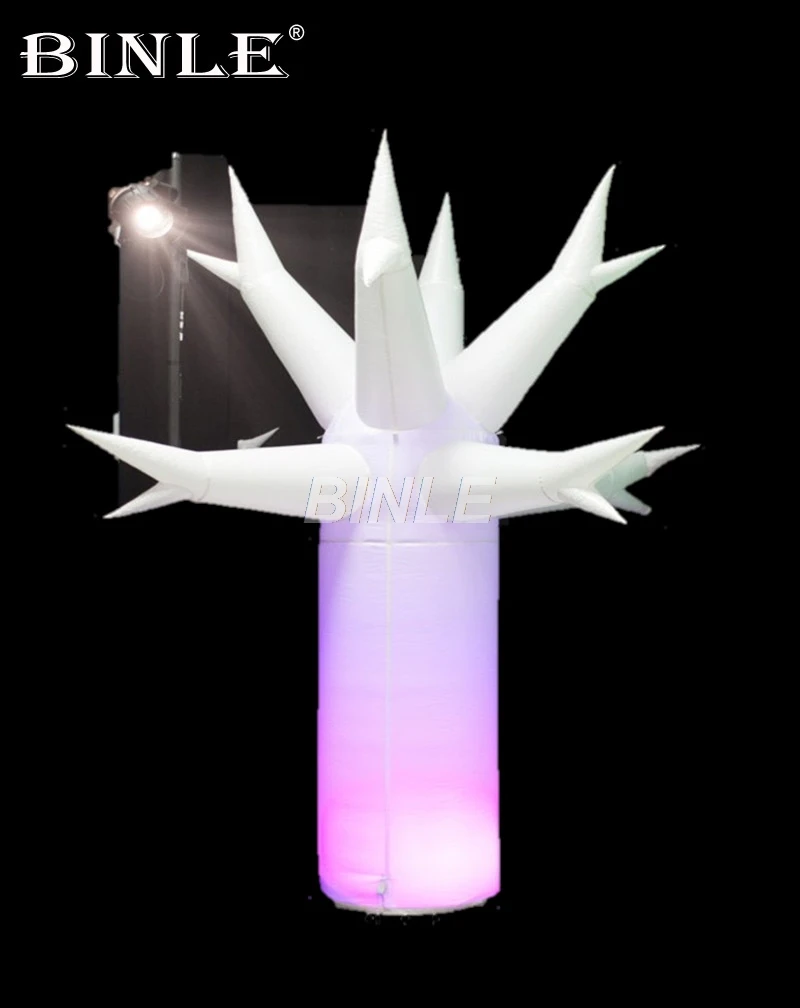 

2018 new arrival color changing inflatable LED Tree/Column/Tube for wedding party decoration