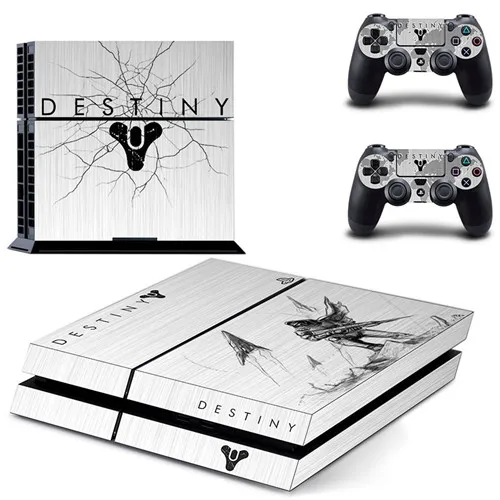Игра Destiny наклейка для PS4 наклейка для sony playstation 4 консоли и 2 контроллера наклейка для PS4 виниловая наклейка - Цвет: DPTM0294