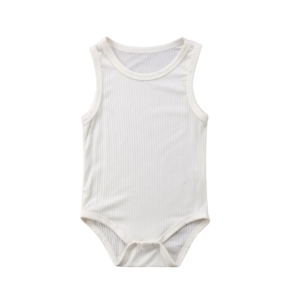 Милая Одежда для новорожденных мальчиков и девочек, хлопковый комбинезон, боди, летняя одежда
